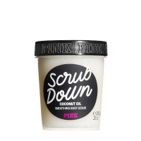 Очищуючий скраб для тіла Victoria`s Secret Scrub Down Pink Coconut oil Smoothing, 283 г
